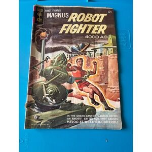 Magnus Robot Fighter 4000 AD 8 Gold Key Comics 1964 Silver Age Russ Manning